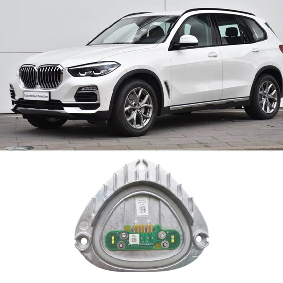 For BMW X5 G05 X6 G06 2018-2021 Car Headlight Ballast LED Daytime Running Light Control Module 63119477985(Silver)