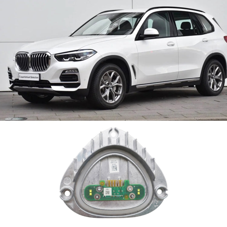 For BMW X5 G05 X6 G06 2018-2021 Car Headlight Ballast LED Daytime Running Light Control Module 63119477985(Silver)