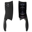 For iPhone 12 Pro Simulated Kitchen Knife TPU + PC Phone Case(Black) - iPhone 12 / 12 Pro Cases by PMC TechLife | Online Shopping South Africa | PMC TechLife