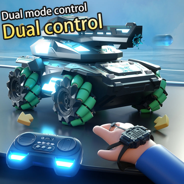 Q171 2.4G Stunt Water Bomb Battle Armor Model Remote Control Car, Specification:Dual Control(Red)