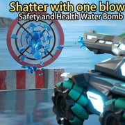 Q171 2.4G Stunt Water Bomb Battle Armor Model Remote Control Car, Specification:Dual Control(Red)