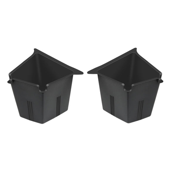 For Tesla Model Y 2021-2023 2pcs / Set Car Trunk Side Storage Box, Flagship Model, Style:without Cover