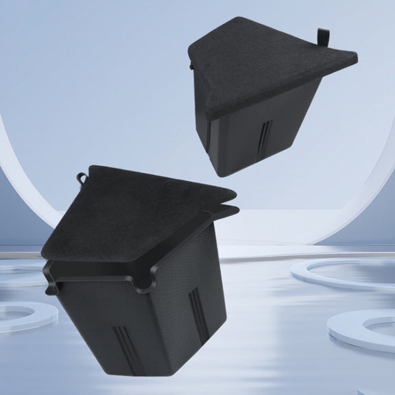 For Tesla Model Y 2021-2023 2pcs / Set Car Trunk Side Storage Box, Flagship Model, Style:without Cover