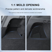 For Tesla Model 3 2pcs / Set Car Trunk Side Storage Box, Flagship Model, Style:without Cover