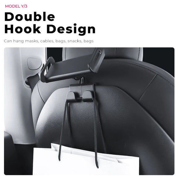 For Tesla Model 3 / Y Car Rear Seat Phone Tablet Holder, Style:Bracket Base