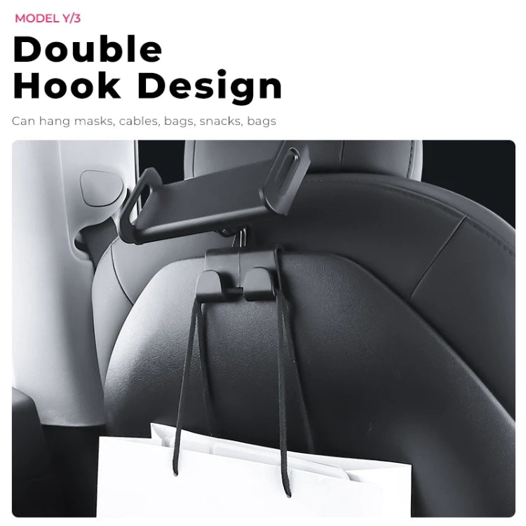For Tesla Model 3 / Y Car Rear Seat Phone Tablet Holder, Style:Bracket Base