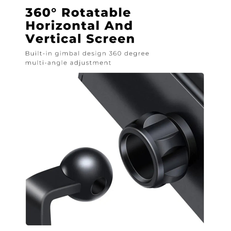 For Tesla Model 3 / Y Car Rear Seat Phone Tablet Holder, Style:Bracket Base