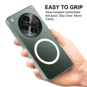 For OnePlus Open Scratchproof PC Transparent MagSafe Phone Case
