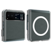 For Motorola Razr 40 Scratchproof PC Transparent MagSafe Phone Case