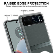 For Motorola Razr 40 Scratchproof PC Transparent MagSafe Phone Case