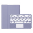 For Honor Pad 9 AH19-A TPU Ultra-thin Detachable Bluetooth Keyboard Tablet Leather Case with Touchpad(Purple) - Huawei Keyboard by PMC TechLife | Online Shopping South Africa | PMC TechLife