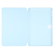 For Honor Pad 9 Tri-fold Silicone Leather Tablet Case(Ice Blue)