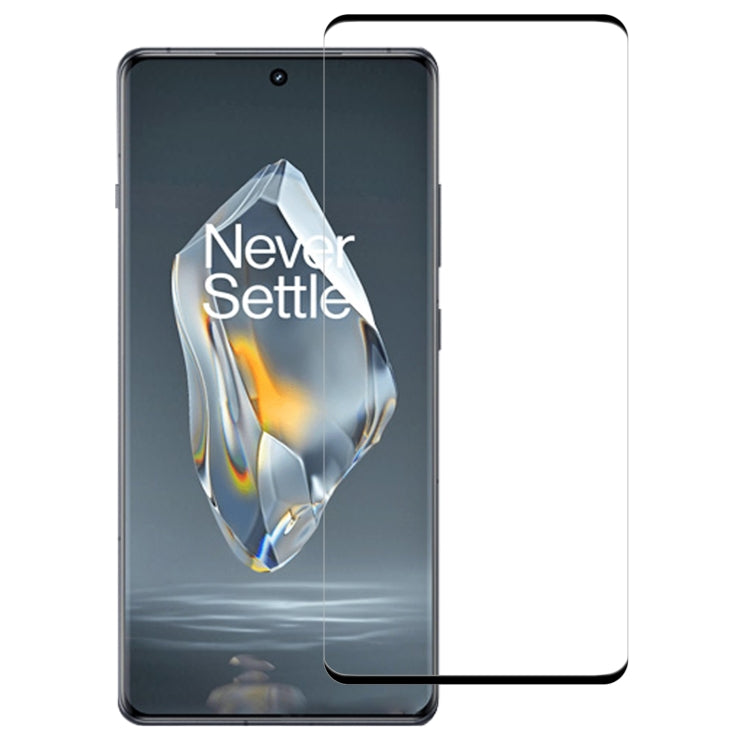 For OnePlus Ace 4 9H HD 3D Curved Edge Tempered Glass Film(Black)
