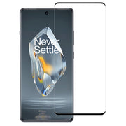 For OnePlus Ace 4 9H HD 3D Curved Edge Tempered Glass Film(Black)