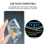 For OnePlus Ace 4 9H HD 3D Curved Edge Tempered Glass Film(Black)