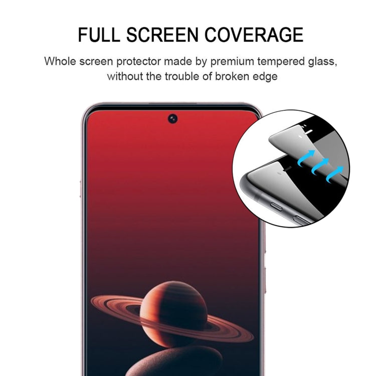 For OnePlus 13 9H HD 3D Curved Edge Tempered Glass Film(Black)