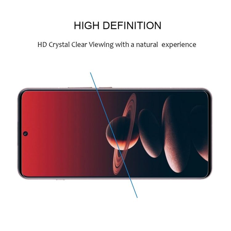 For OnePlus 13 9H HD 3D Curved Edge Tempered Glass Film(Black)