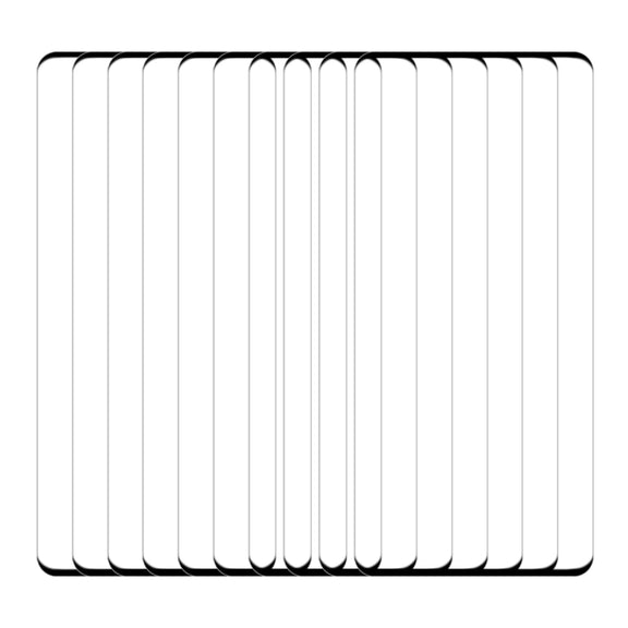 For OnePlus 13 25pcs 9H HD 3D Curved Edge Tempered Glass Film(Black)