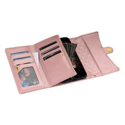 For Google Pixel 7 Zipper Multi-Card Wallet Rhombic Leather Phone Case(Rose Gold)
