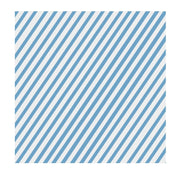 100sheets / Pack Striped Baking Greaseproof Paper Food Placemat Paper, size: 30x30cm(Blue)