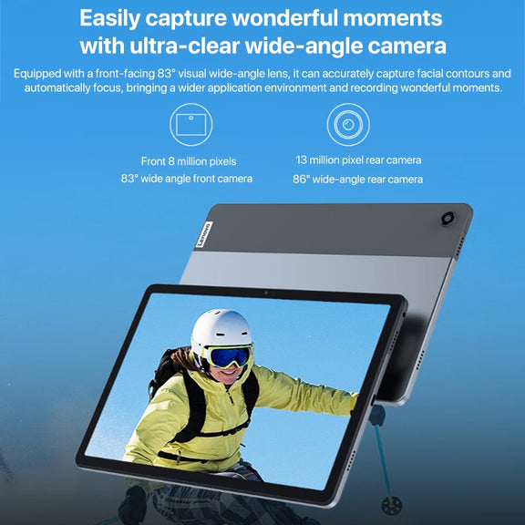 Lenovo K10 Pro 5G LTE Tablet, 6GB+128GB, 10.6 inch Android 13, Qualcomm Snapdragon 695 Octa Core, Support Face Identification(Grey)