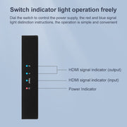 Measy SPH102 1 to 2 HDMI 1080P Simultaneous Display Splitter(UK Plug)