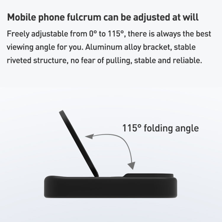 For iPhone 13 NFC Four-Color E-ink Screen DIY Phone Case(Black)