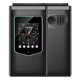 HAMTOD T8 4G Flip Phone, EU Version, 2.8 inch + 1.77 inch, VoLTE, BT, SOS, OTG(Black) - free shipping - PMC TechLife - Order now!
