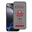 For iPhone 16 Pro Max Full Coverage Frosted Privacy Ceramic Film - free shipping - PMC Jewellery - Order now!