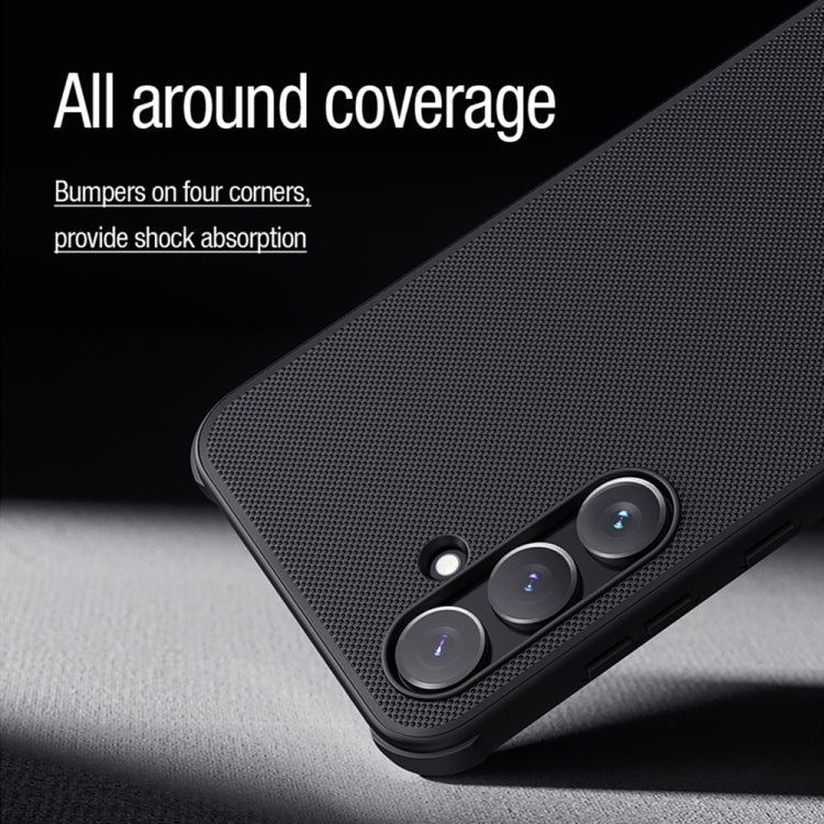For Samsung Galaxy A55 NILLKIN Frosted Shield Pro Magnetic Phone Case(Black)