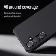 For Samsung Galaxy A55 NILLKIN Frosted Shield Pro Magnetic Phone Case(Black)