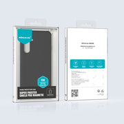 For Samsung Galaxy A55 NILLKIN Frosted Shield Pro Magnetic Phone Case(Black)