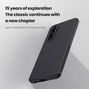 For Samsung Galaxy A36 5G NILLKIN Frosted Shield Pro Magnetic Phone Case(Black)