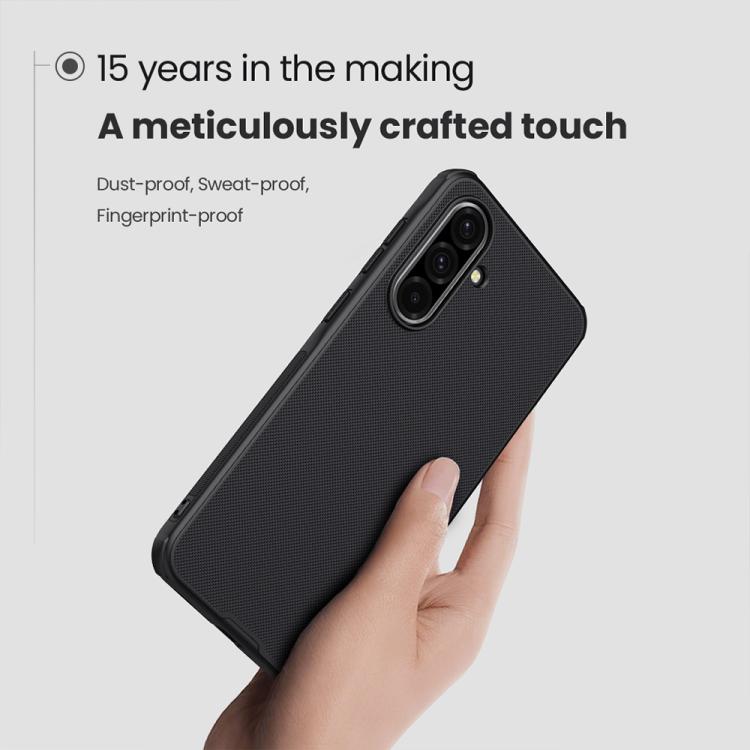 For Samsung Galaxy A36 5G NILLKIN Frosted Shield Pro Magnetic Phone Case(Black)