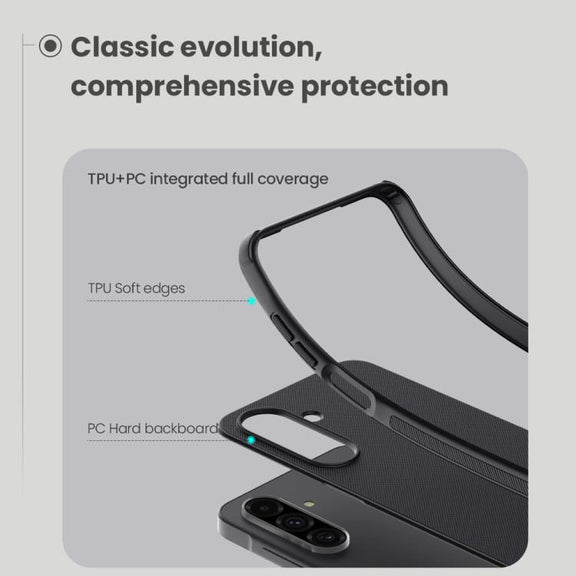 For Samsung Galaxy A26 5G NILLKIN Frosted Shield Pro Magnetic Phone Case(Black)