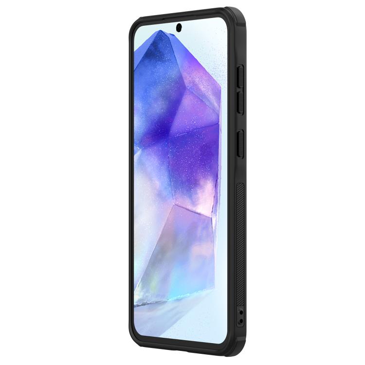 For Samsung Galaxy A56 5G NILLKIN Frosted Shield Pro Magnetic Phone Case(Black)