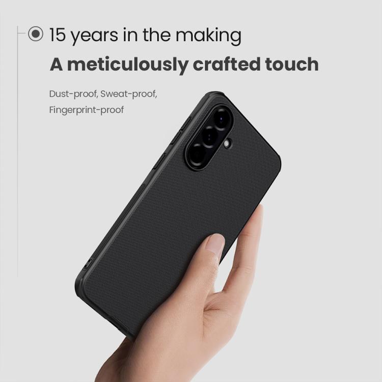 For Samsung Galaxy A56 5G NILLKIN Frosted Shield Pro Magnetic Phone Case(Black)