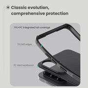 For Samsung Galaxy A56 5G NILLKIN Frosted Shield Pro Magnetic Phone Case(Black)