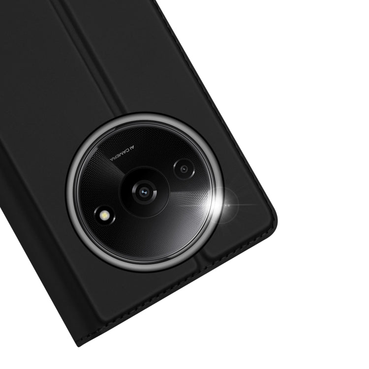 For Xiaomi Redmi A3 DUX DUCIS Skin Pro Series Flip Leather Phone Case(Black)