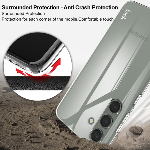 For Samsung Galaxy S24+ 5G imak Wing II Wear-resisting Crystal Phone Protective Case