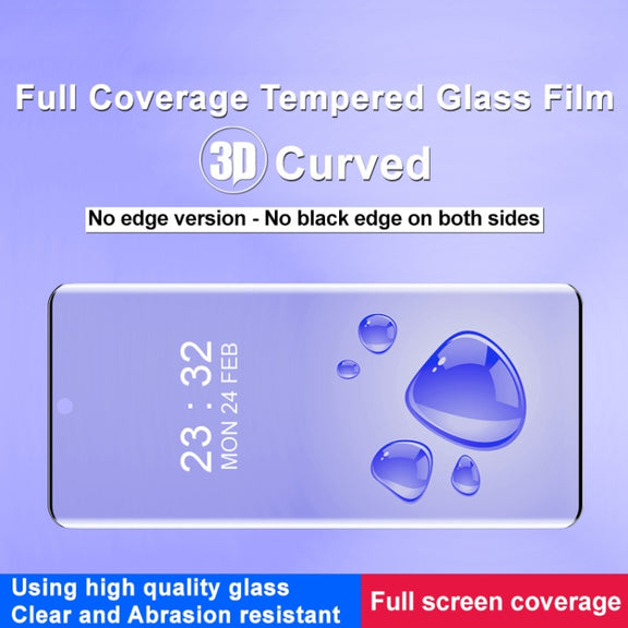 For OnePlus Ace 3 5G imak No Edge Version No Edge Version 3D Curved Full Screen Tempered Glass Film