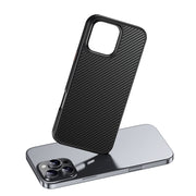 For iPhone 16 Pro Max Kevlar Fiber Shockproof MagSafe Phone Case(Black)
