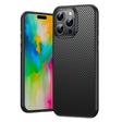 For iPhone 16 Pro Kevlar Fiber Shockproof MagSafe Phone Case(Black) - iPhone 16 Pro Cases by PMC TechLife | Online Shopping South Africa | PMC TechLife | Buy Now Pay Later Mobicred