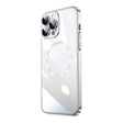 For iPhone 15 Pro Magsafe Magnetic Electroplated PC Phone Case(Silver) - iPhone 15 Pro Cases by PMC TechLife | Online Shopping South Africa | PMC TechLife
