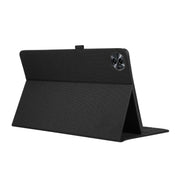 For Honor MagicPad 2 12.3 Fabric Texture Horizontal Flip Leather Tablet Case(Black)