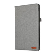 For Honor MagicPad 2 12.3 Fabric Texture Horizontal Flip Leather Tablet Case(Gray)