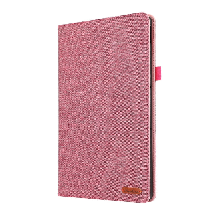 For Honor MagicPad 2 12.3 Fabric Texture Horizontal Flip Leather Tablet Case(Wine Red)