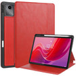 For Lenovo Tab M11/ Xiaoxin Pad 11 2024 Ultimate Pure Color Leather Smart Tablet Case(Red) - Lenovo by PMC Jewellery | Online Shopping South Africa | PMC Jewellery | Buy Now Pay Later Mobicred