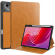 For Lenovo Tab M11/ Xiaoxin Pad 11 2024 Ultimate Pure Color Leather Smart Tablet Case(Brown) - Lenovo by PMC TechLife | Online Shopping South Africa | PMC TechLife | Buy Now Pay Later Mobicred
