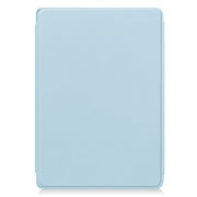 For Lenovo Tab M11/Xiaoxin Pad 11 2024 360 Rotation Transparent Smart Leather Case with Keyboard(Sky Blue)